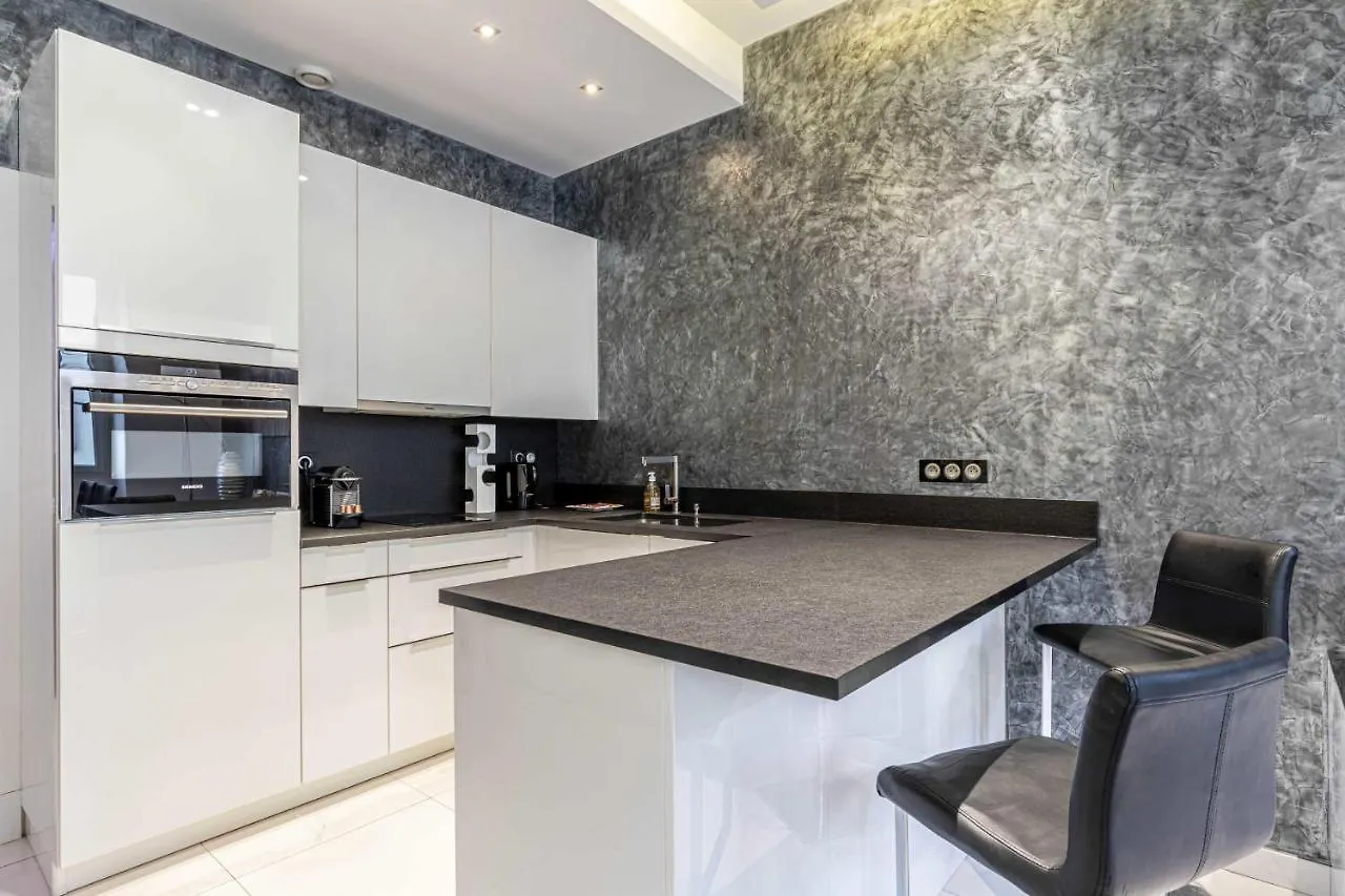 Large Renovated Studio - Rue Hoche - Cannes Center Apartmán
